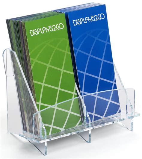 clear view brochure holder.